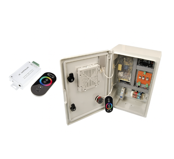 Modülator RGB Kontrol Panosu (2-4 Damarlı Kablo İçin) 20 Lamba İçin